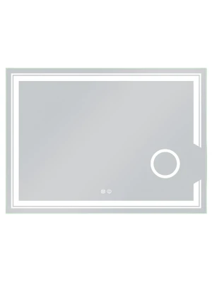 LED spogulis ar apsildes funkciju SPLENDORE, 80 x 110 cm, 2700-6500K, 42W, 4780Lm, IP44